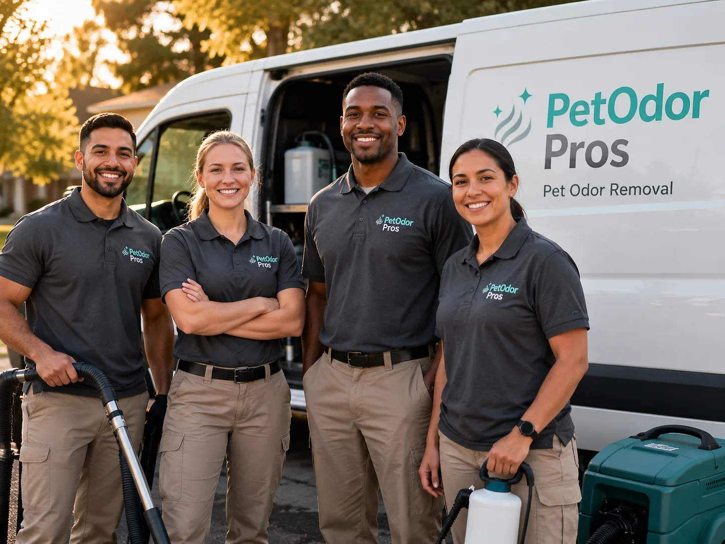 Pet Odor Removal team serving Northumberland, PA